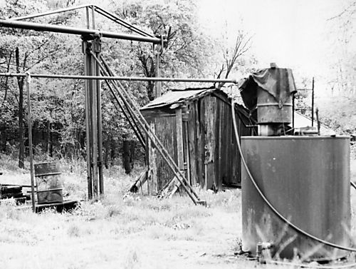 Lias Oil Well