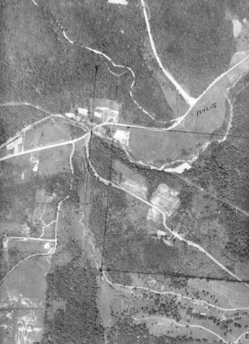 1936 Aerial Image - Franklin Township - Big Sewickley Creek Road