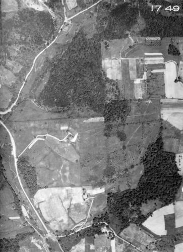 1936 Aerial Image - Franklin Township - Big Sewickley Creek Road