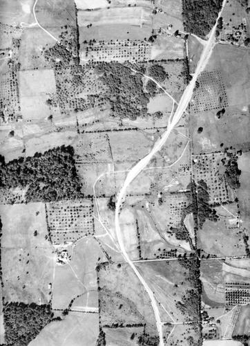 1936 Aerial Image - Franklin Township - Nicholson Road