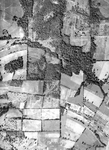 1936 Aerial Image - Franklin Township - west of Nicholson Road
