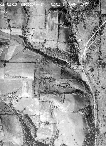 1936 Aerial Image - Franklin Township - McAleer Road