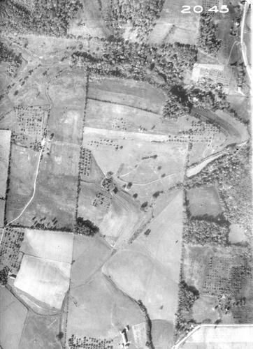 1936 Aerial Image - Franklin Township - Brandt School Road