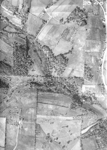 1936 Aerial Image - Franklin Township - Brandt School Road