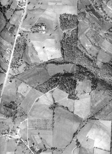 1936 Aerial Image - Franklin Township - Nicholson Road