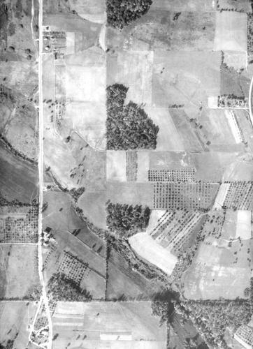 1936 Aerial Image - Franklin Township - Nicholson Road
