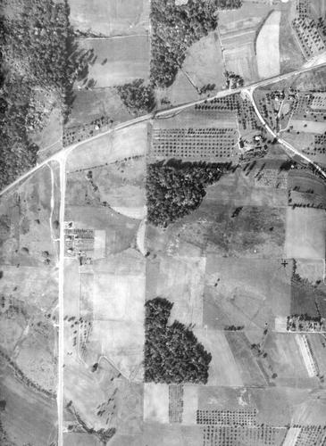 1936 Aerial Image - Franklin Township - Wexford-Bayne Road