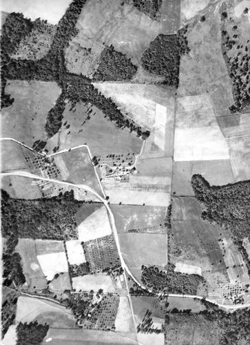 1936 Aerial Image - Marshall Township - Warrendale-Bayne Road