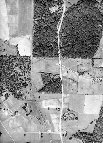 1936 Aerial Image - Marshall Township - Perry Highway