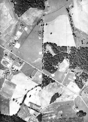 1936 Aerial Image - Marshall Township - Thorn Hill Road