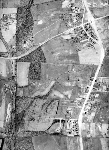 1936 Aerial Image - Pine Township - Perry Highway