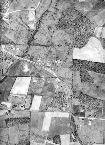 1936 Aerial Image - Marshall Township - Brennan Road