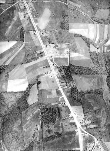 1936 Aerial Image - Town of McCandless - Perry Highway