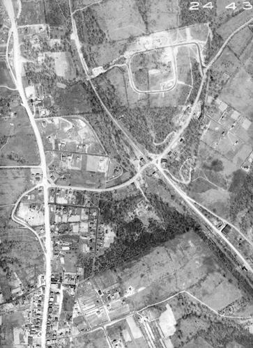 1936 Aerial Image -Ross Township - Perry Highway
