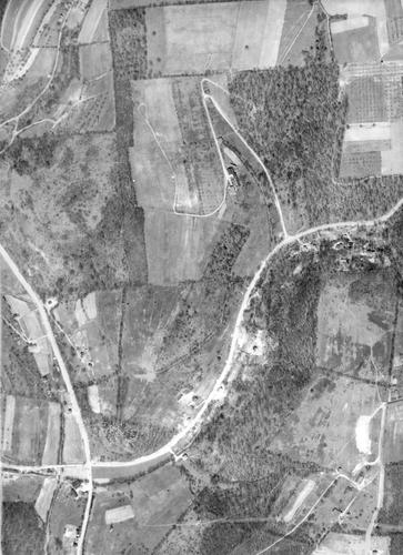 1936 Aerial Image -Ross Township - Sewickley-Oakmont Road