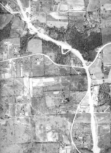 1936 Aerial Image -Town of McCandless - Perry Highway