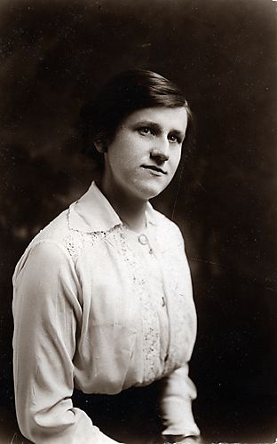 Portrait of a young woman