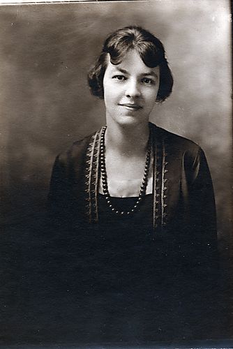 Portrait of a young woman