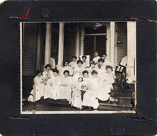 A group of women