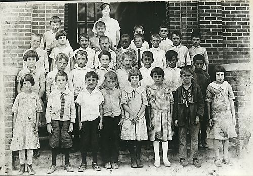 School Children at McMillen School