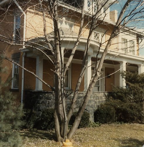 Porch at the Harry Boyce Home