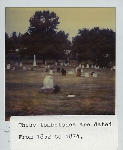 Melrose Cemetery Headstones