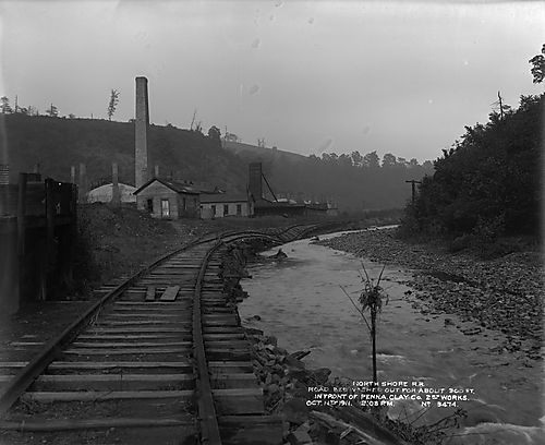 Flood Damage to the North Shore Railroad Tracks