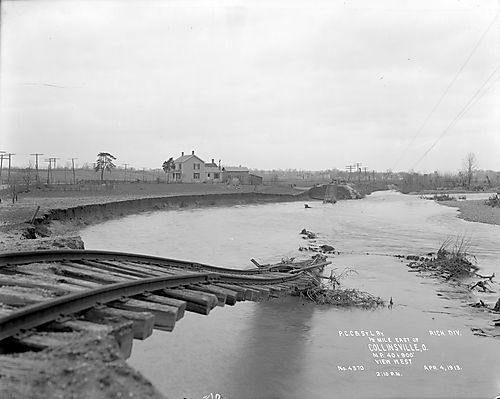 Severe Flood Damage at Milepost 40+900'