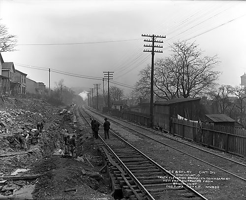 Brooklyn Street to Niagara Street Track Elevation