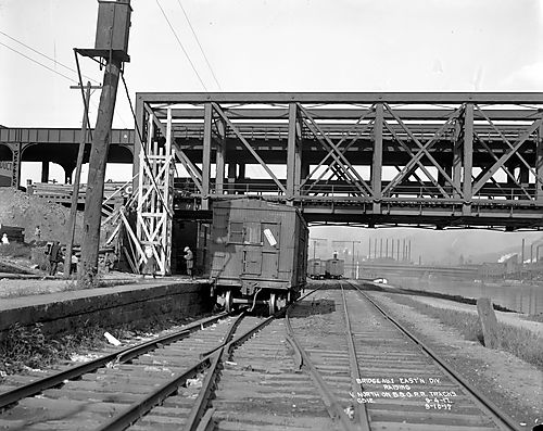 Tracks Beneath the Fort Wayne Railroad Bridge