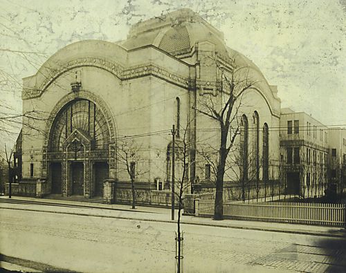 1907 Rodef Shalom Building Exterior
