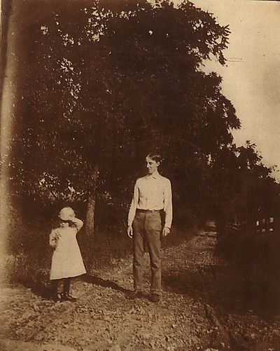 Margaret Gilfillan and her father, Alexander
