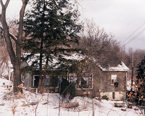 Orient-Delach house in the snow