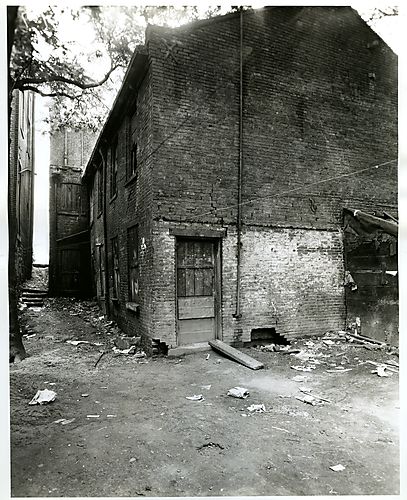 106-112 Anderson St., back door