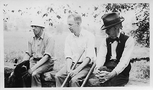 Taking a break on the Gilfillan farm