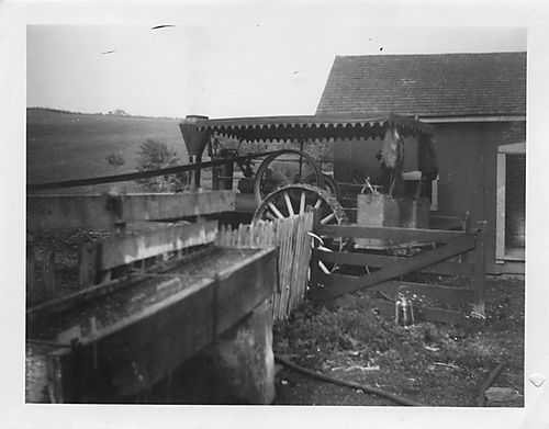 Steam powered tractor