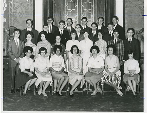Congregation B'nai Israel Confirmation Class, 1962 (2)