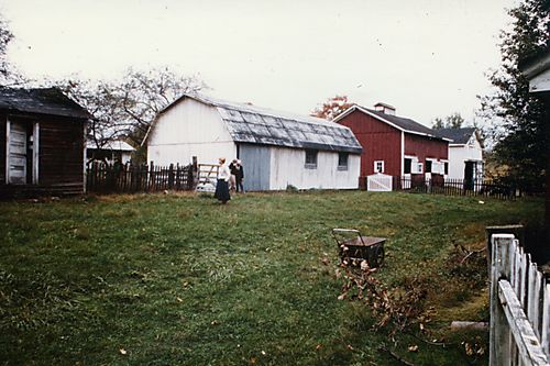 Buildings on the Gilfillan farm