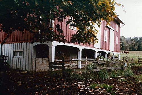 Big barn on the Gilfillan farm