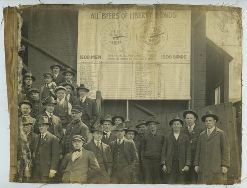 A.M Byers Liberty Bonds Sign