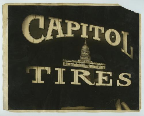 Capitol Tires Sign