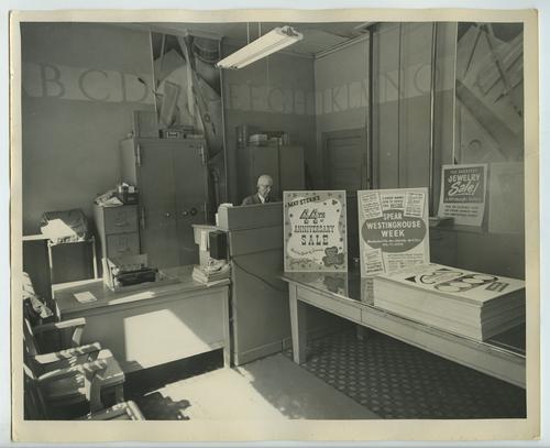 Interior of Seiferth Sign Company Office