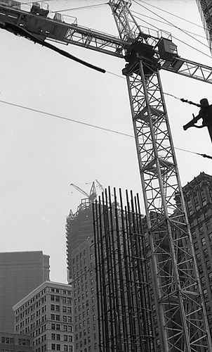 Mellon Bank Building Construction