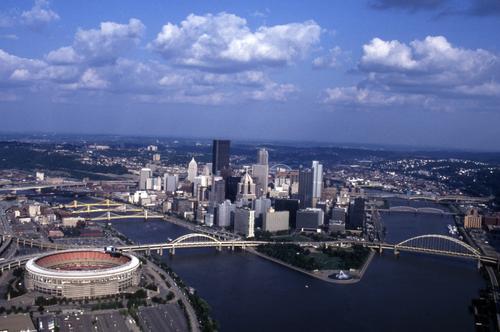 Aerial View of Downtown