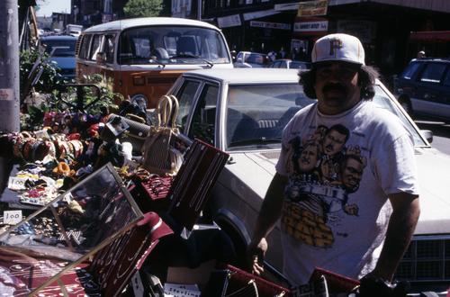 Vendor in the Strip