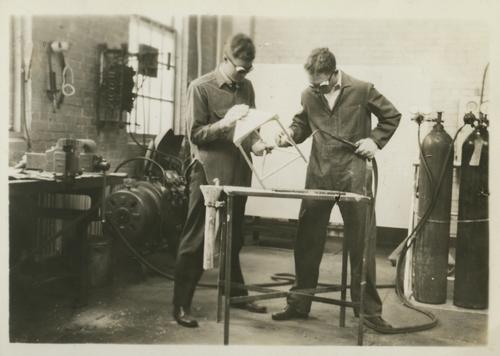 Alcoa Apprentices welding