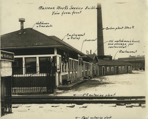 Massena Works service buildings