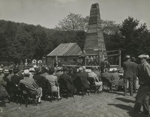 Speakers at the 90th anniversary of the oil industry celebration 
