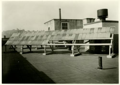 Paint test exposure rack