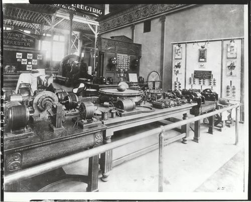 Nikola Tesla's personal exhibit at the 1893 World's Fair